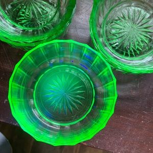 Uranium glass